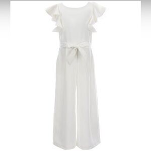 Ruffle Sleeve Jumpsuit